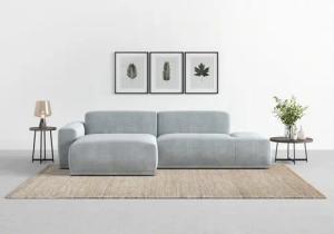 TRENDMANUFAKTUR Ecksofa Braga, mit hochwertigem Kaltschaum,