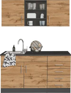 KOCHSTATION Pantryküche KS-Mali, Breite 150 cm,