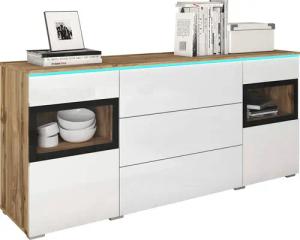 INOSIGN Sideboard VERA, Moderne grifflose Kommode,verstellbare
