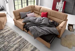 sit&more Ecksofa Pisa L-Form, mit Federkern,