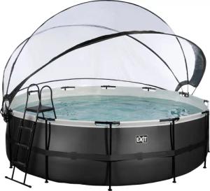 EXIT Framepool inkl. multifunktionaler Poolabdeckung und