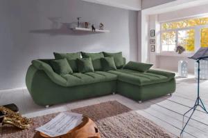 INOSIGN Ecksofa Imola elegant und bequem,