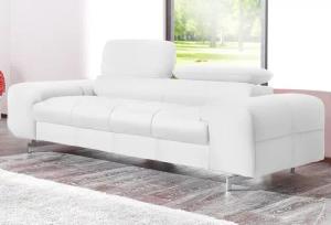 COTTA 2-Sitzer Chef, Big-Sofa mit Kopfteilverstellung,