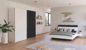 rauch Schlafzimmer-Set Monza, mit Schwebetürenschrank Breite