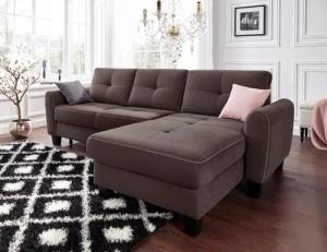 sit&more Ecksofa Varese L-Form, mit Federkern,
