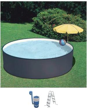 SUMMER FUN Rundpool SKIMMY II (Set,