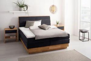 OTTO products Boxspringbett, LED-Beleuchtung, mit zertifizierten,