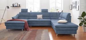 sit&more Wohnlandschaft Cardoso U-Form, mit Federkern