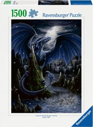 Ravensburger Puzzle Der Schwarzblaue Drache, 1500