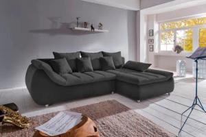 INOSIGN Ecksofa Imola elegant und bequem,