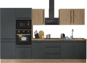 KOCHSTATION Küchenzeile Florida, Breite 330 cm,
