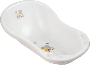 keeeper Babybadewanne Maria - Rainbow, weiß,
