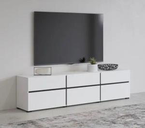 INOSIGN Lowboard Cross, moderne grifflose TV-Kommode,3