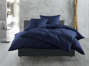 BETTWAESCHE-MIT-STIL Bettwäsche Mako Satin Bettwäsche uni