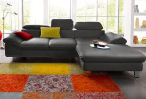 COTTA Ecksofa Driver L-Form, mit Kopfteilverstellung,