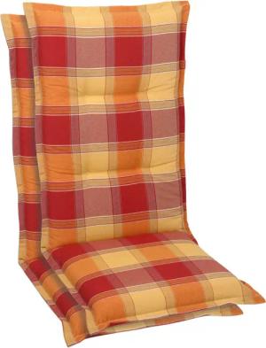 GO-DE Hochlehnerauflage TOPSELLER!, (Set, 2 St.,