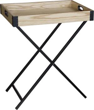 HTI-Line Beistelltisch Beistelltisch Brick mit Tablett