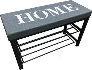 HTI-Line Schuhbank Schuhbank Mandy Home Grau