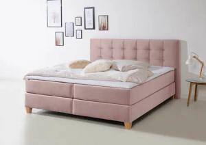 Home affaire Boxspringbett Moulay, inkl. Topper,