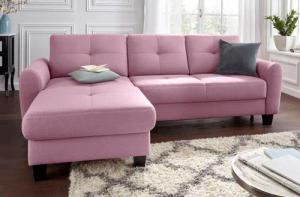sit&more Ecksofa Varese L-Form, mit Federkern,