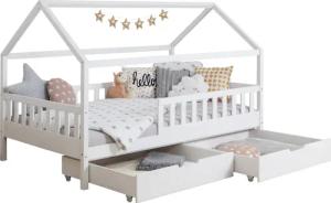 Ticaa Hausbett Kay mit Rausfallschutz und