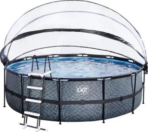 EXIT Framepool inkl. multifunktionaler Poolabdeckung und