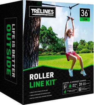 TRELINES Rutsche Seilrutsche, 11 Meter