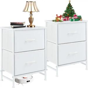 IDEASY Schubkastenkommode Schminktisch, Nachttisch, Kommode (2er-Set)