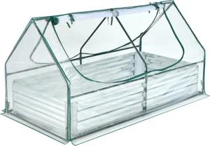 COSTWAY Gewächshaus Frühbeet, 3in1, mit Hochbeet,