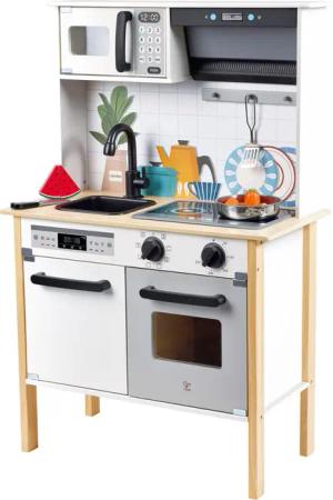Hape Spielküche Moderne Smart-Home-Küche Holz, Kunststoff,