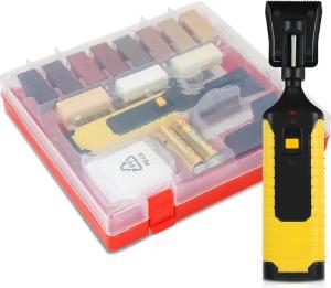Clanmacy Laminat-Reparaturset Holz Reparatur Set 17-teilig
