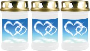 HS Candle Grabkerze 04211 (3-tlg), Grabkerze