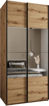 ABIKS MÖBEL Schwebetürenschrank LUX 4 hoher