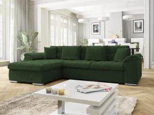 MIRJAN24 Ecksofa Diana Cord, mit Bettkasten