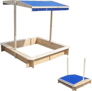 Melko Sandkasten Sandkasten Sandkiste 120x120 CM