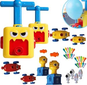 Starlyf Spielzeug-Auto Balloon Racer, (Spar-Set, 44-tlg.,