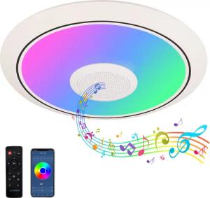 JDONG LED Deckenleuchte Dimmbar mit Bluetooth
