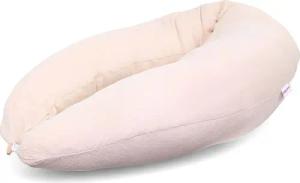 HOBEA-Germany Stillkissen Stillkissen Musselin beige, BIO-Baumwolle