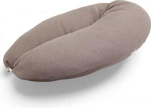 HOBEA-Germany Stillkissen Stillkissen Waffelmuster taupe, BIO-Baumwolle