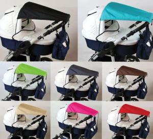 BabyLux Kinderwagen-Sonnenschutzhülle BABYLUX Sonnenschutz UV Rollo