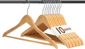 House Day Kleiderbügel Holz für Anzüge,