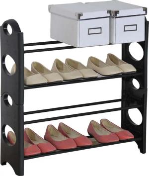 HTI-Living Schuhregal Schuhregal mit 4 Ablageflächen
