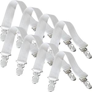 Matratzenauflage Bettlakenspanner 8er-Pack, Uni