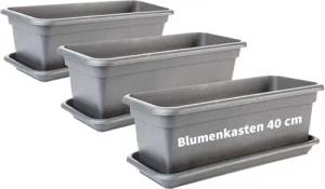2friends Blumenkasten 3er-Pack Balkon Blumenkasten Set
