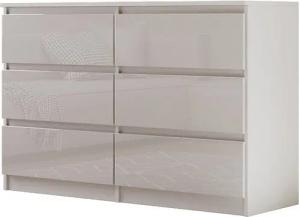 Beautysofa Kommode mit sechs Schubladen LEMON,