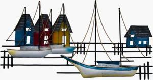 Kaufhaus le petit Wanddekoobjekt Wanddeko Schiff