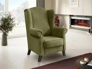 Beautysofa Ohrensessel LEONARDO Sessel Wohnzimmersessel, Fernsehsessel