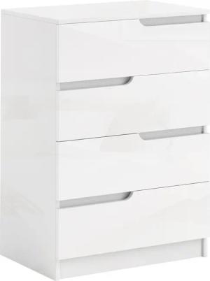 HOMCOM Kommode mit 4 Schubladen (Schubladenkommode,