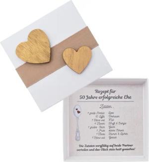 ZauberDeko Geschenkbox Geldgeschenk Verpackung Gold Hochzeit