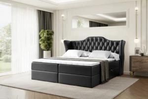 ALTDECOR Boxbett VILA (Multipocket-Matratze H4, H3